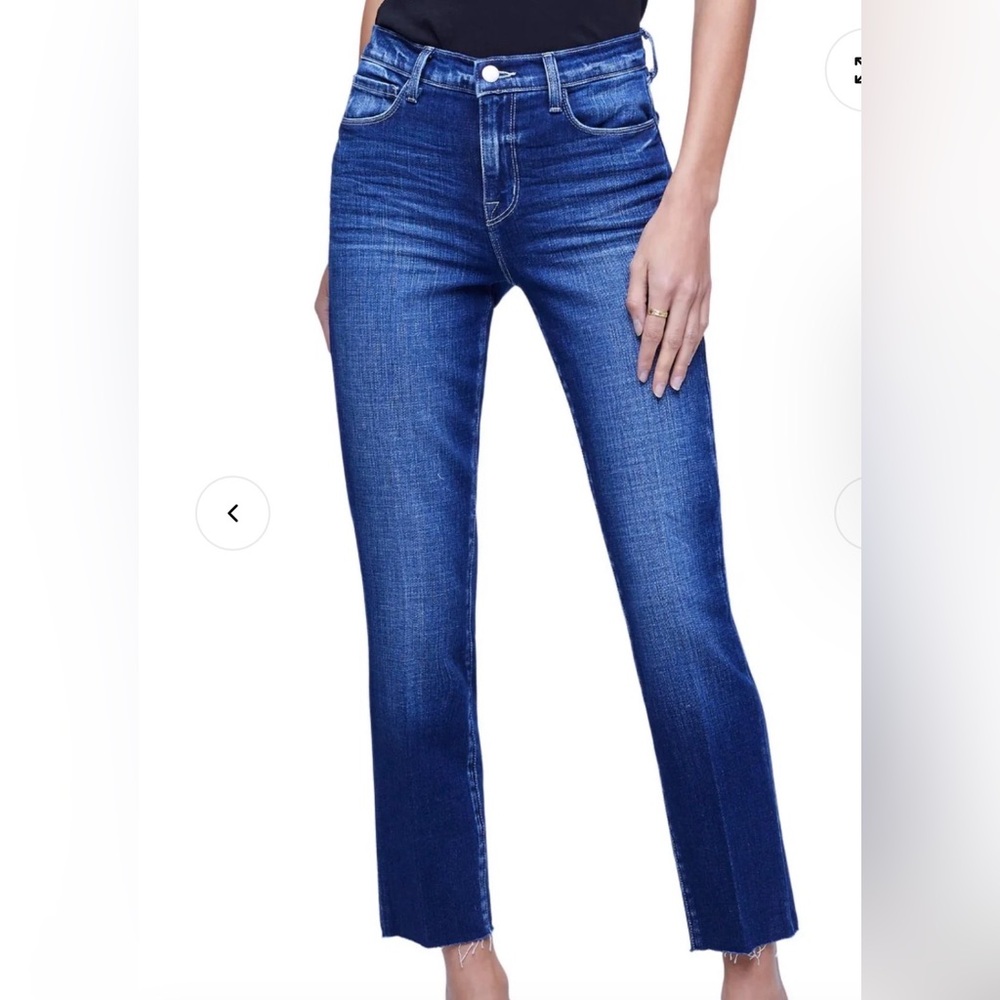 L'AGENCE Sada Indigo Denim Jeans